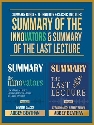 cover image of Summary Bundle: Technology & Classic